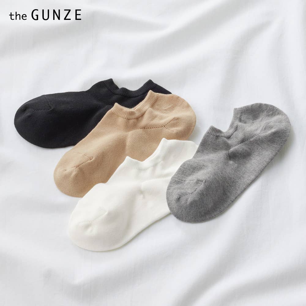 【表側綿100%】スニーカー丈ソックス